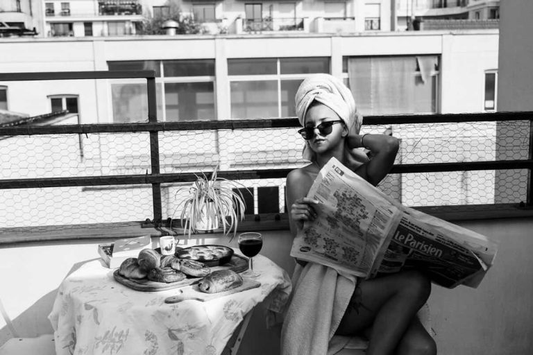 Shelby in Paris by Shravan